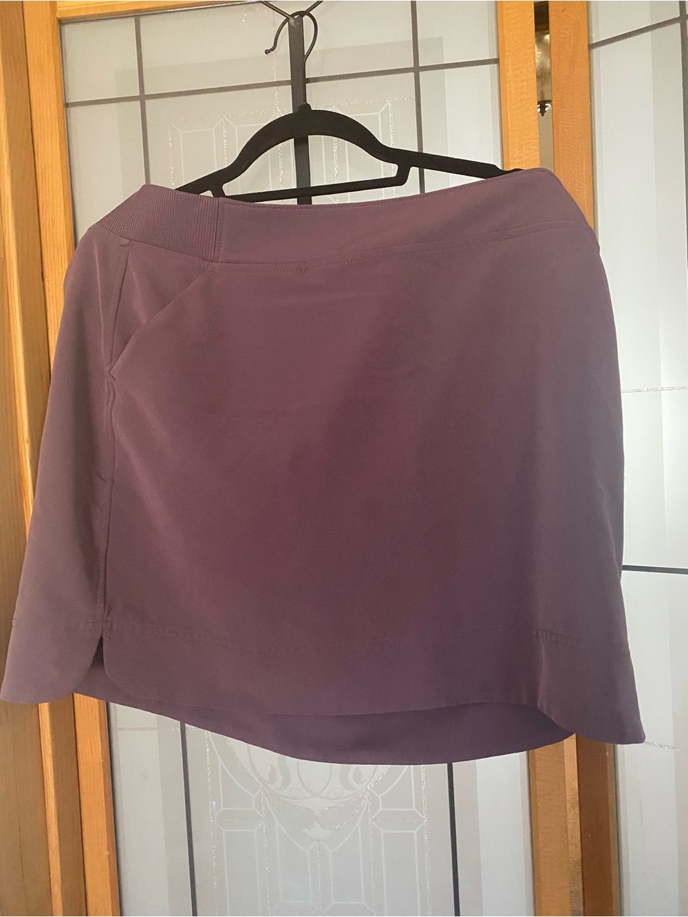 32 Degrees Plum A-Line Skort With Pockets